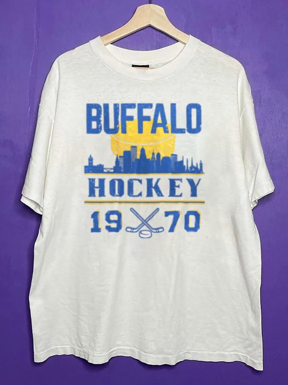 1970 Vintage Style Buffalo Sabres Hockey Shirt, Retro Buffalo Sabres Shirt Tee